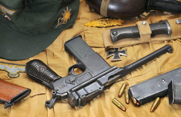 96的速射型 M712是最早的冲锋手枪新葡京1分钟高达900发 它是毛瑟C(图4)